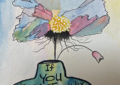 wonky flowers