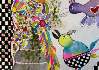 Flowers and Birds